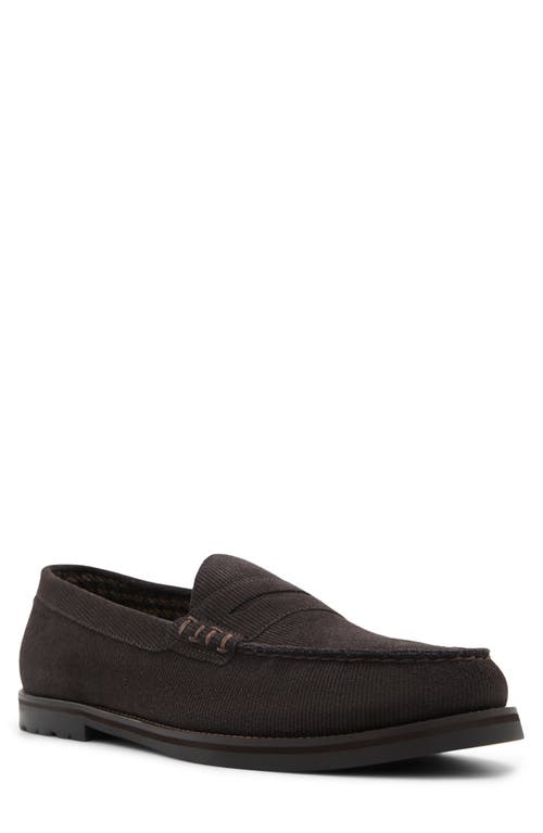 Ted Baker London Parkhill Penny Loafer in Dark Brown 