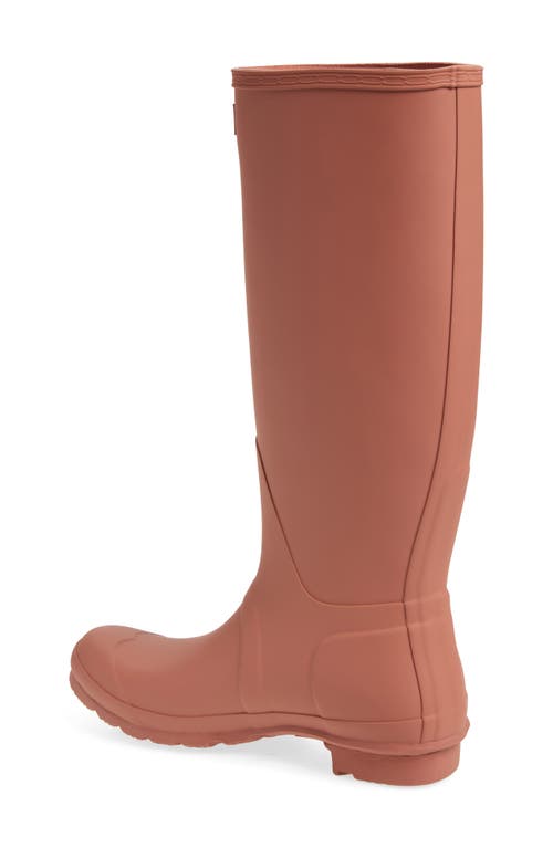 Shop Hunter Original Tall Rain Boot In Rococo Blush