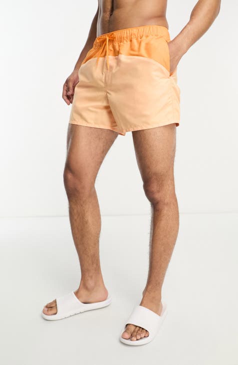 Mens swim shorts: FRUIT PUNCH - ORANGE