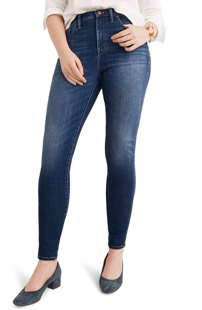 stock Appoint Plow Madewell 10-Inch High Rise Skinny Jeans | Nordstrom