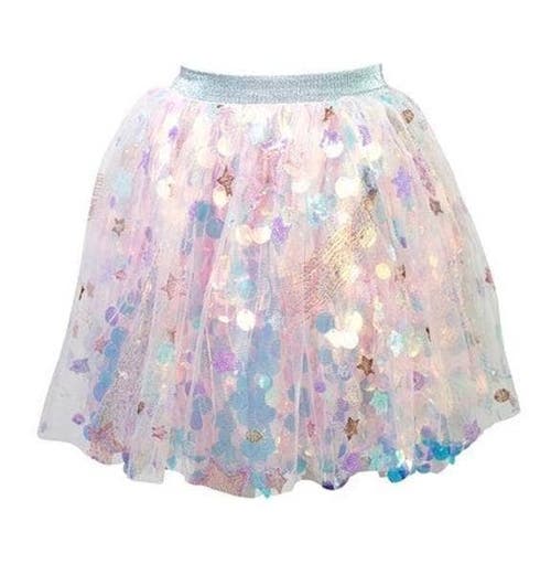Lola + The Boys Paillette Stars Tutu In Multicolor