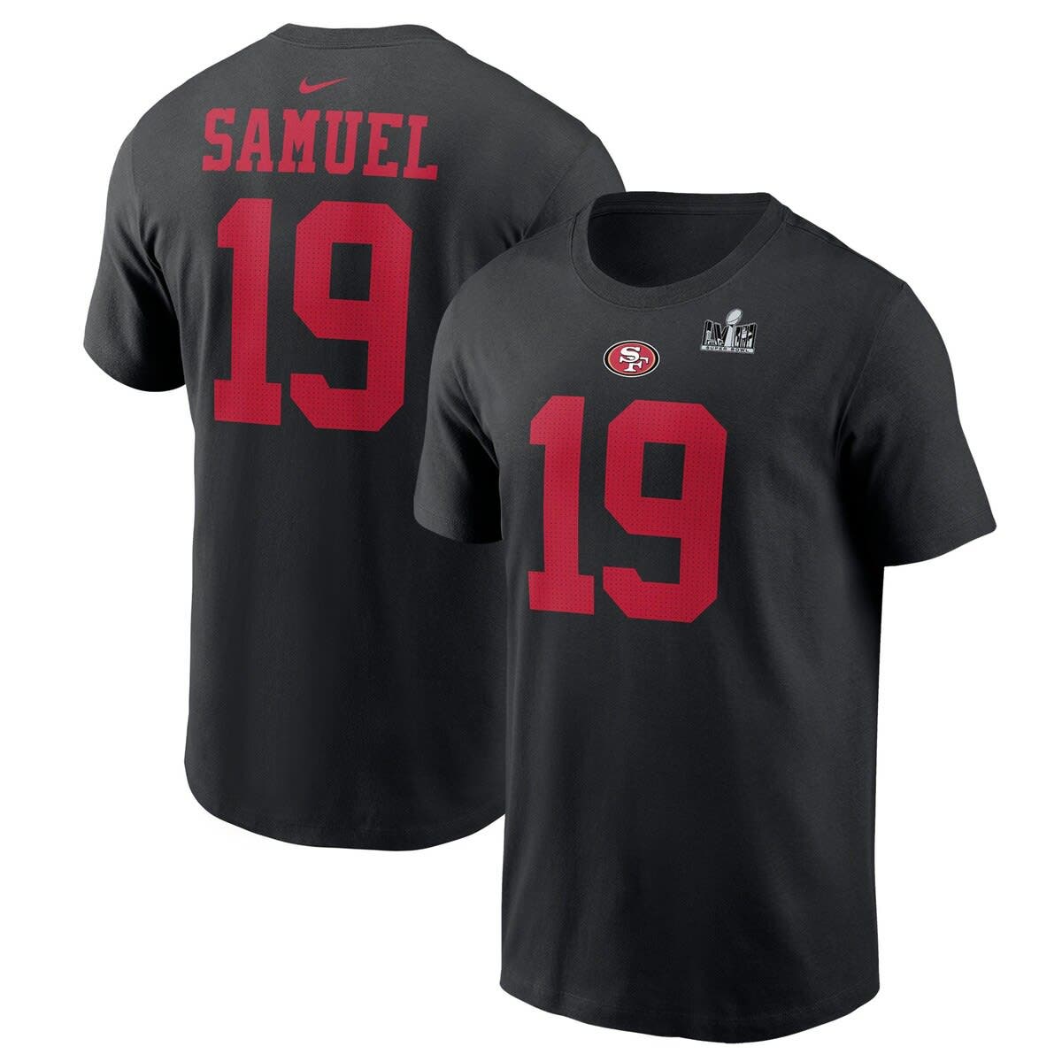 Nike San Francisco 49ers No19 Deebo Samuel Black Golden Limited Edition Stitched NFL Jersey