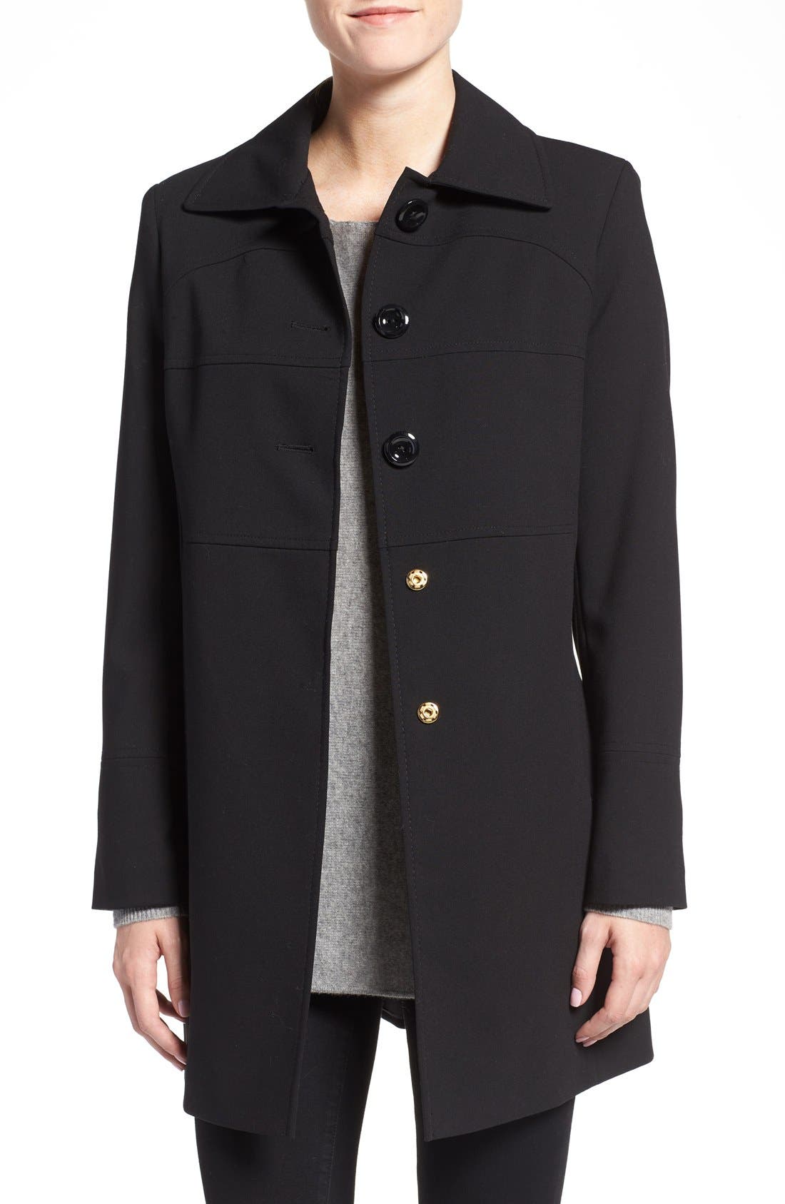 Larry Levine Club Collar Walker Coat Nordstrom