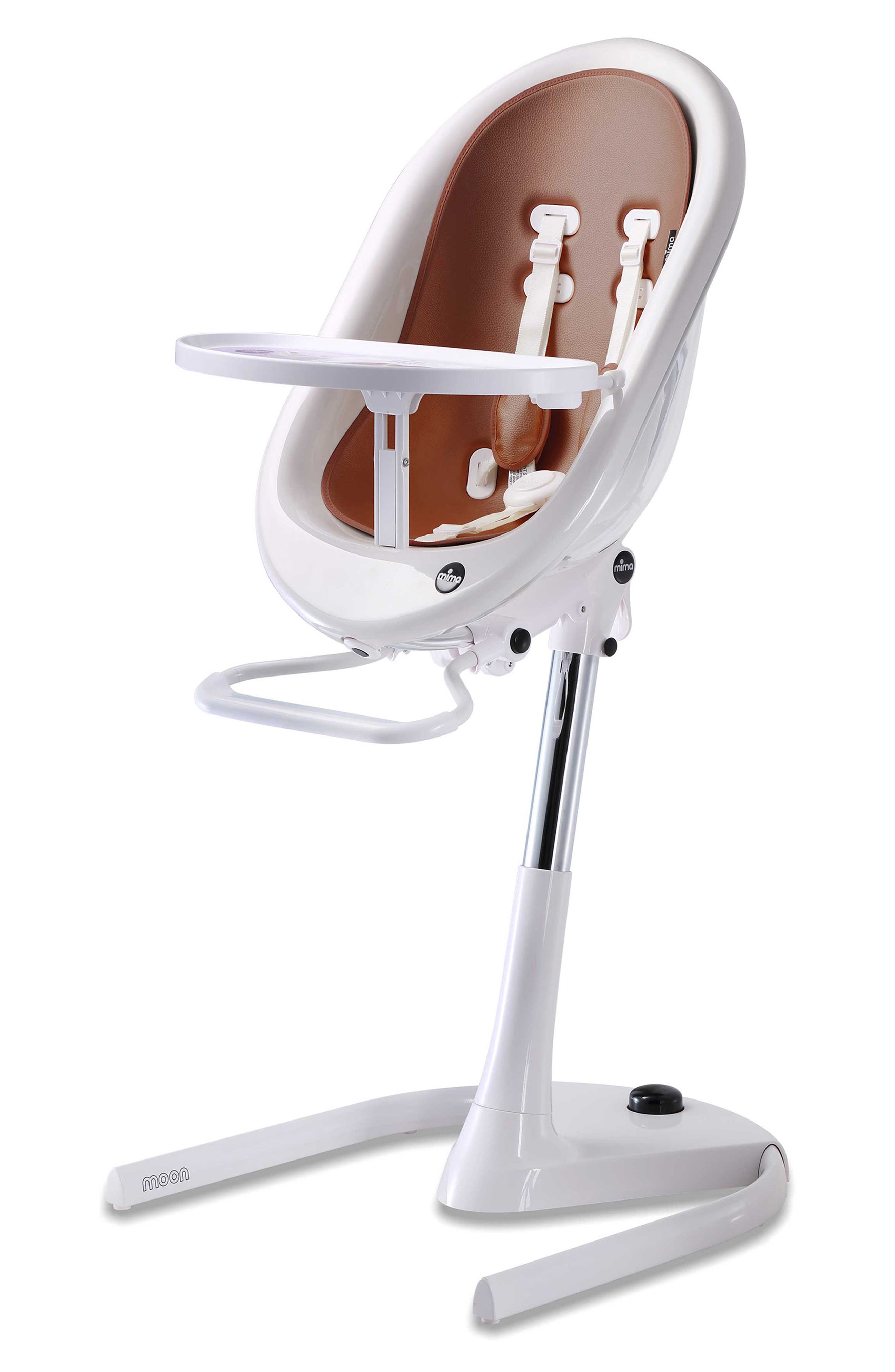 mima Moon 2G 3-in-1 Highchair in White /Camel 