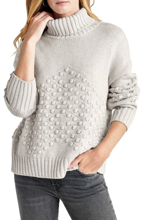 Splendid Elvira Turtleneck Sweater Oat Heather at Nordstrom,