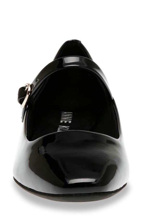 Anne Klein Cosette Mary Jane In Black Patent