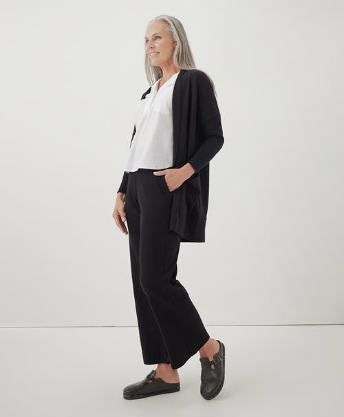 Shop Pact Organic Cotton Airplane Pant In Black