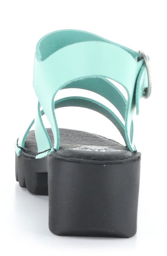 Shop Fly London Egly Piatform Sandal In 002 Spearmint