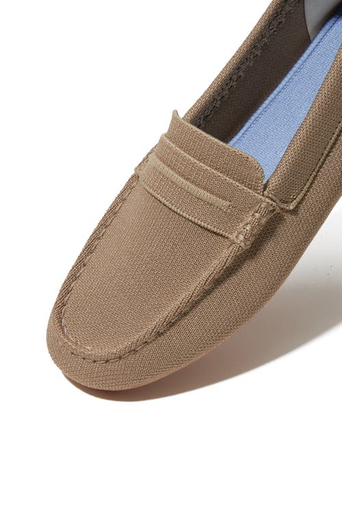 Rothys The Driver In Brown/neutral In Latte