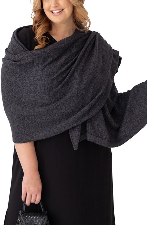 The Dreamsoft Travel Scarf in Graphite
