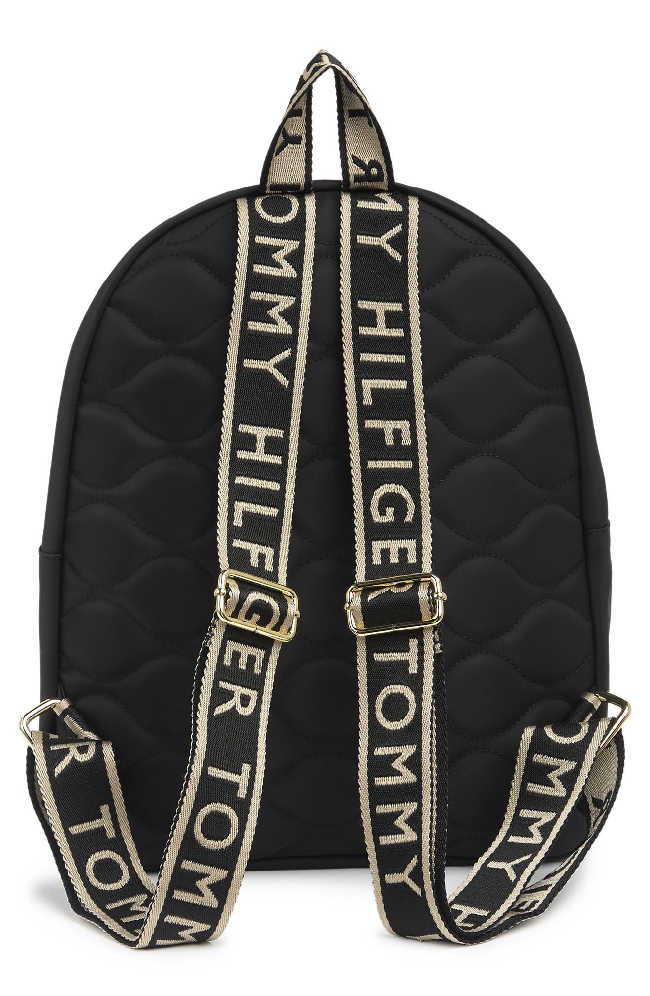 tommy hilfiger quilted backpack