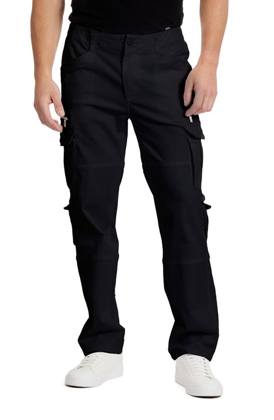 Shop Monfrere Tactical Cargo Pants In Noir