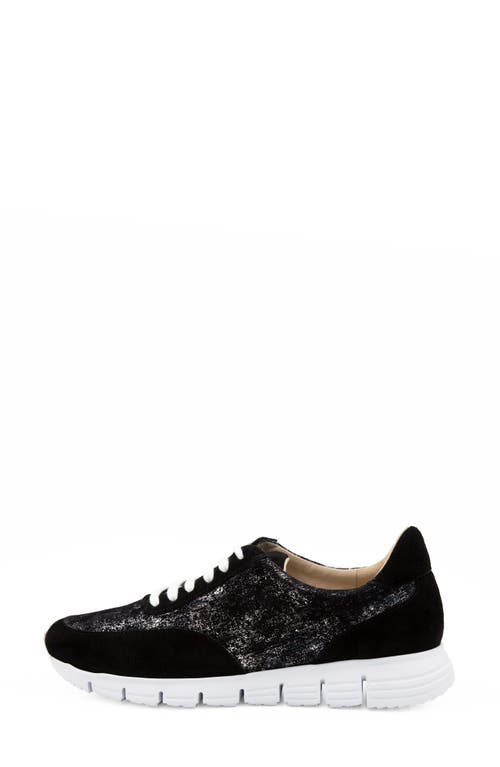 Amalfi By Rangoni Jera Sneaker In Black Wash Storm/cashmere