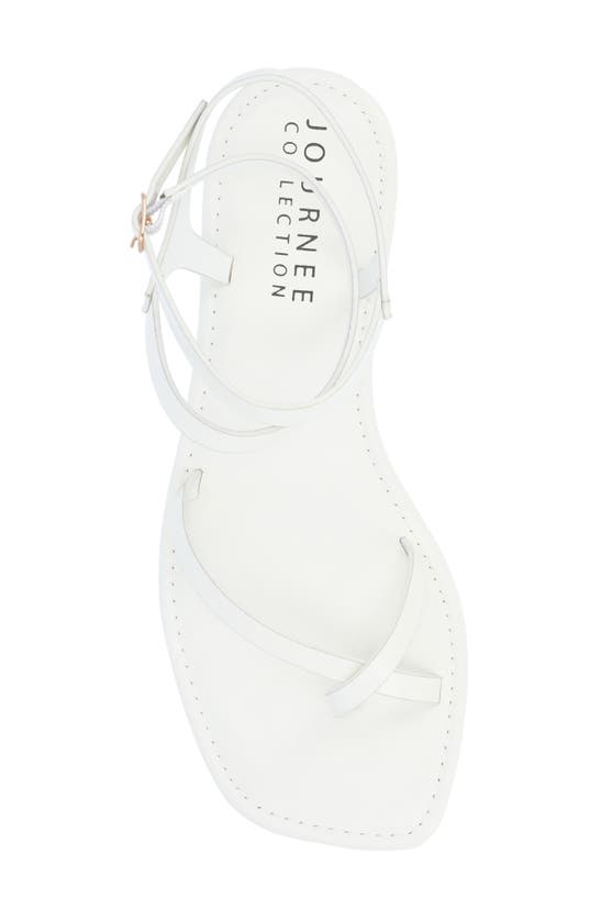 Shop Journee Collection Tru Comfort Charra Sandal In White