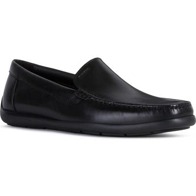 Geox Devan 4 Driving Shoe, Black