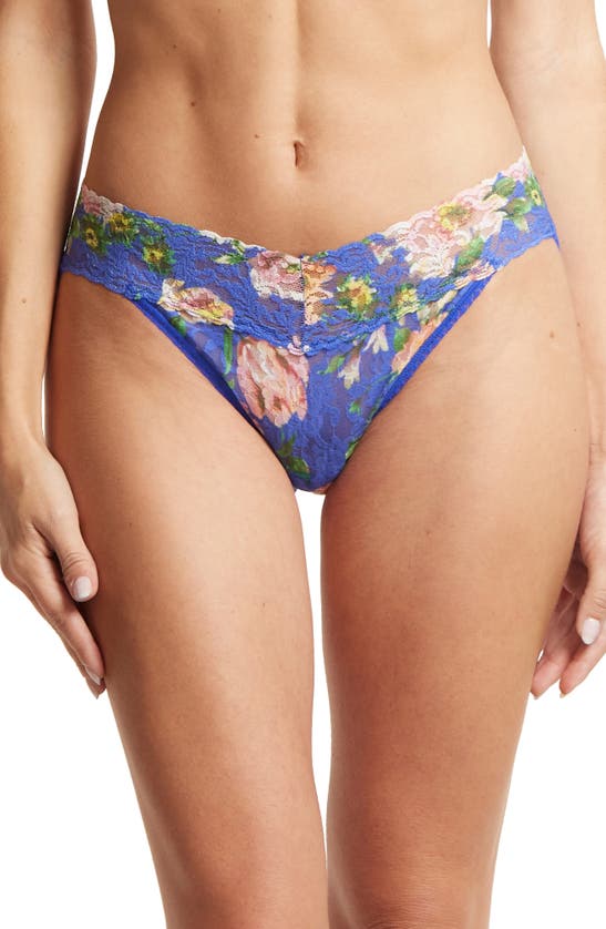Shop Hanky Panky Floral Lace Vikini In Happy Place