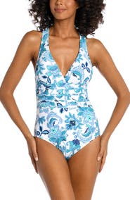 La Blanca Santorini Strappy One-Piece Swimsuit