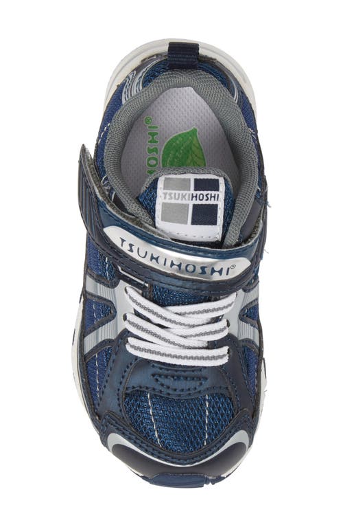 Shop Tsukihoshi Storm Washable Sneaker In Navy/silver