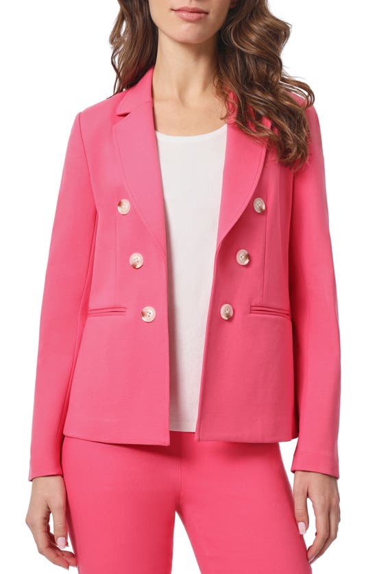 Blazer Professionnel Jones New York Marron Rayé - Taille 4 - Entièrement Doublé - Très Bon état