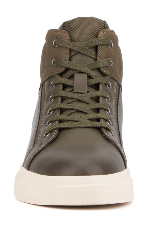 Reserve Footwear Jayden High Top Sneaker In Olive