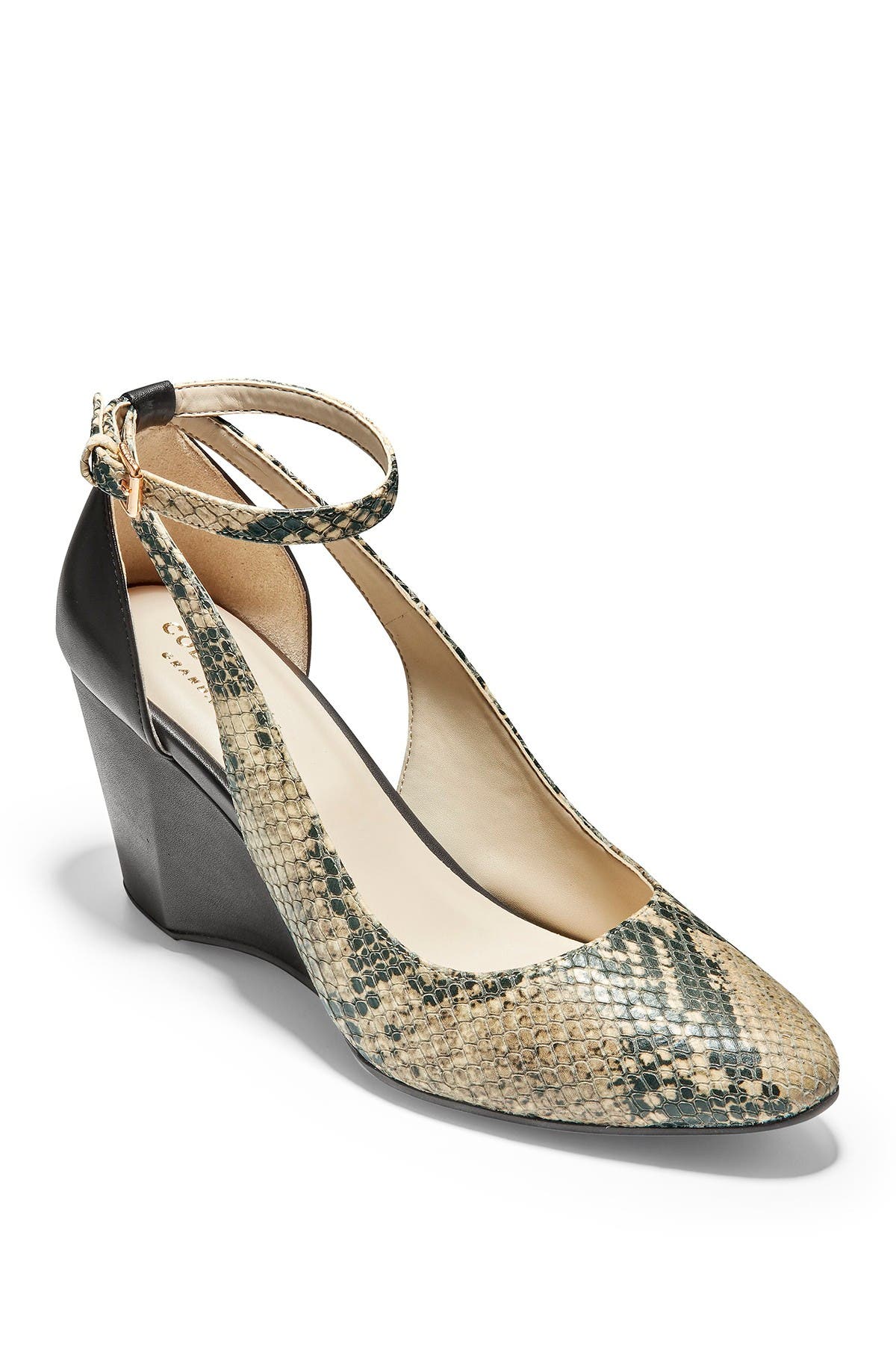 lacey cutout wedge pump cole haan