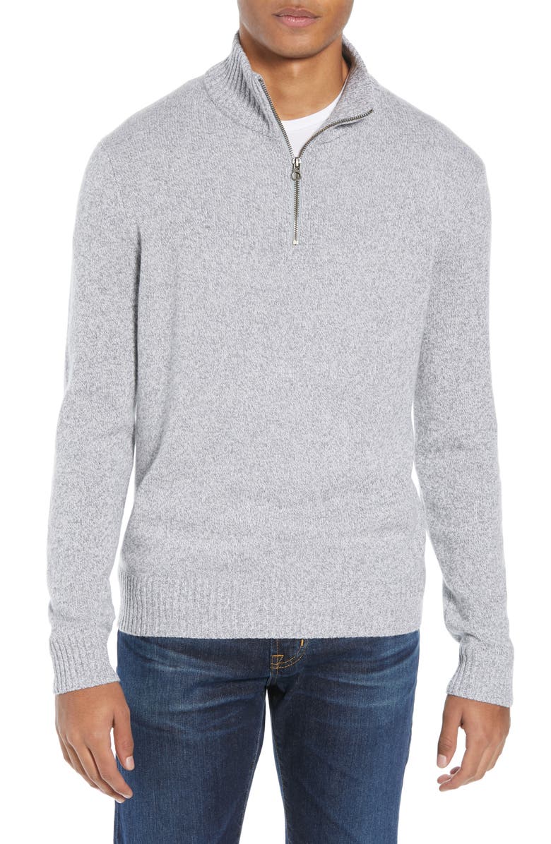J Crew Rugged Merino Wool Blend Half Zip Sweater Nordstrom
