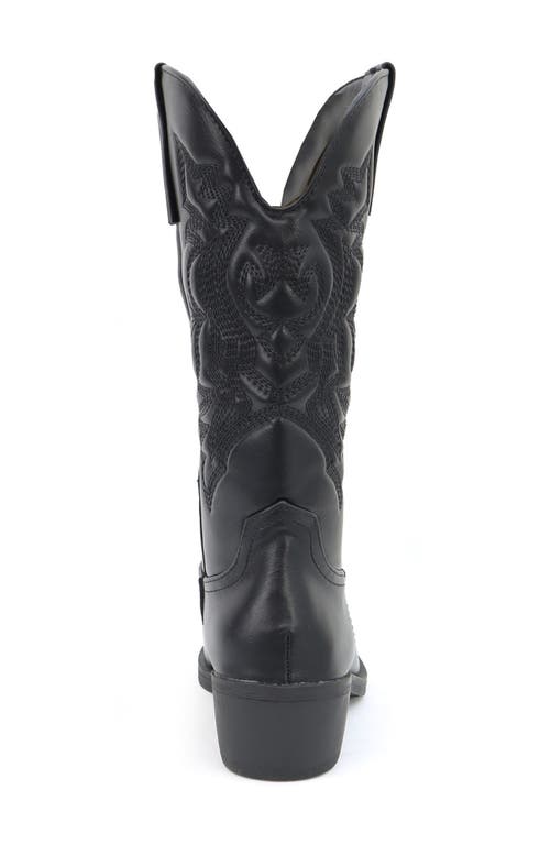 Yoki Gilard Western Boot In Black