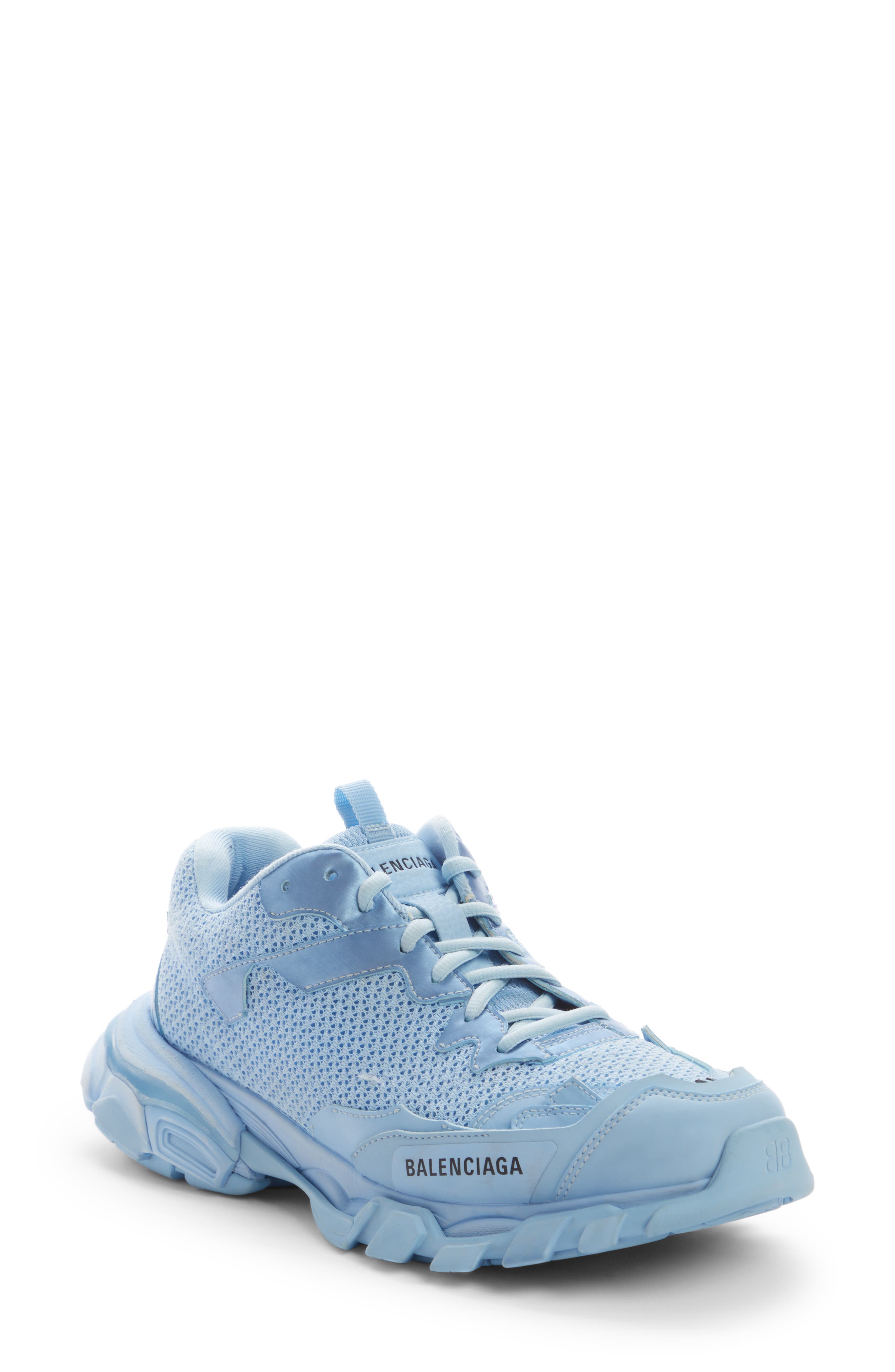 Blue designer sneakers womens Clearance