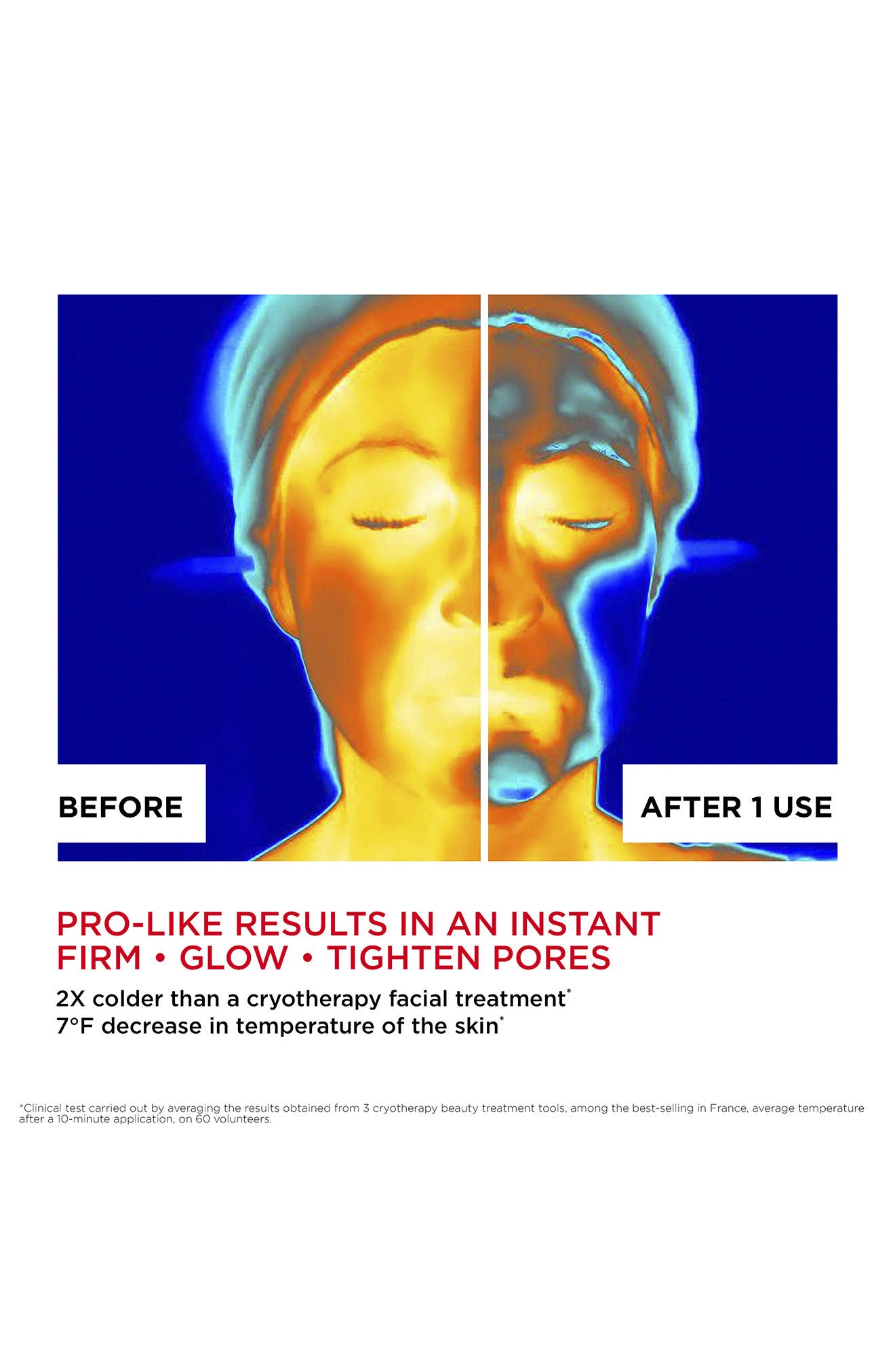 Clarins CryoFlash Instant Lift Effect & Glow Boosting Face Mask