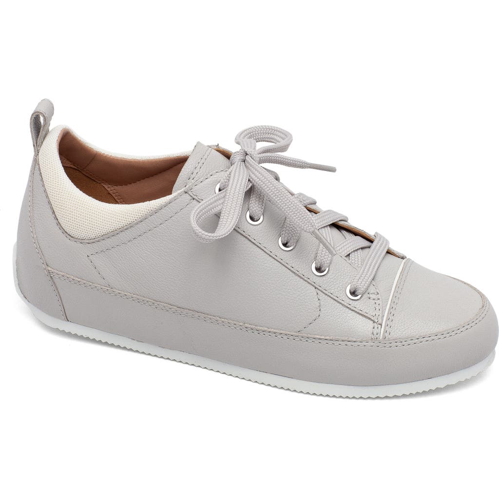 Shop Linea Paolo Kristen Sneaker In Light Grey/white