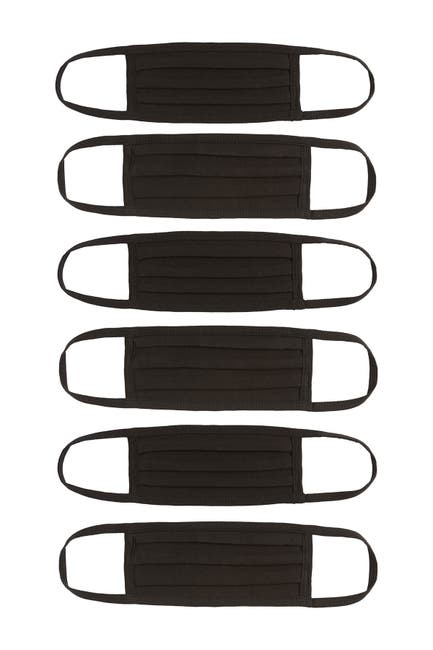 Image of Nordstrom Washable Adult Face Masks (Unisex) - Set of 6
