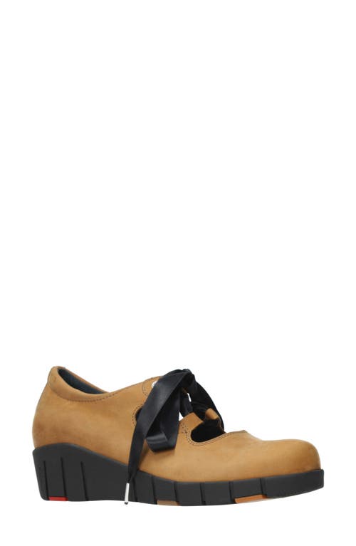 Wolky Boston Wedge Camel Quebeck Nubuck at Nordstrom,