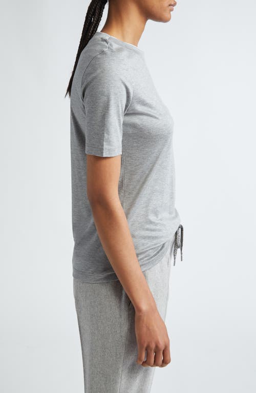 Eleventy Layered T-shirt In Grey