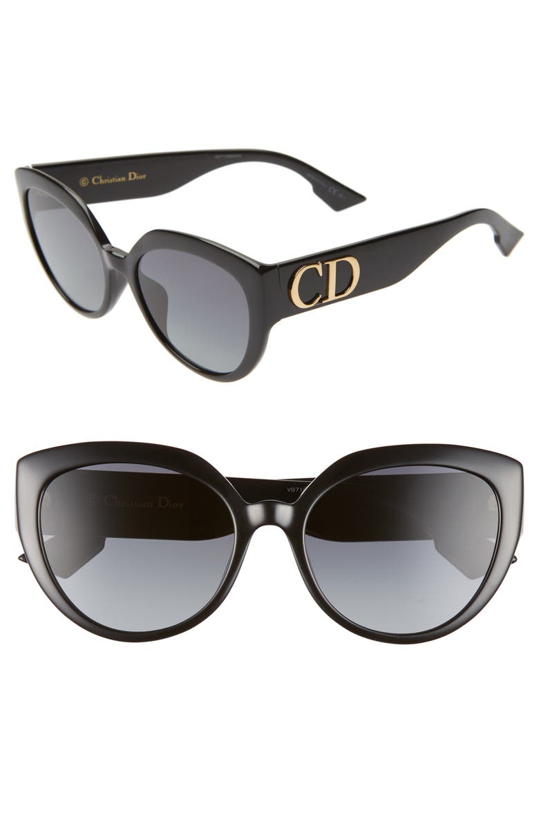 Dior 56mm Special Fit Cat Eye Sunglasses | Nordstrom