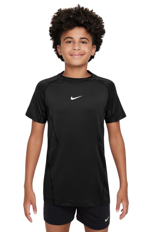 Nike Kids's Dri-fit Pro T-shirt In Black