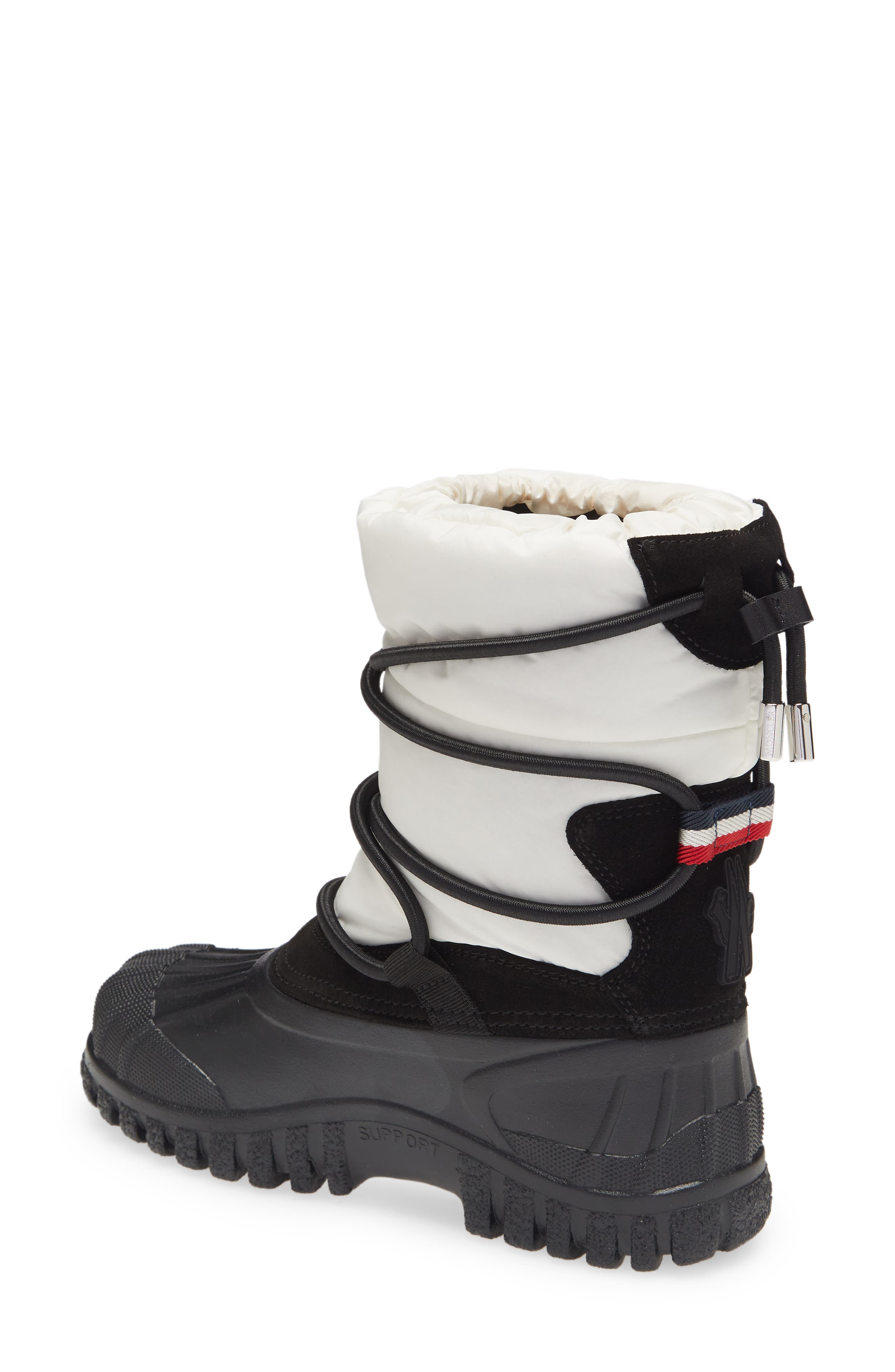 moncler faux fur snow boots