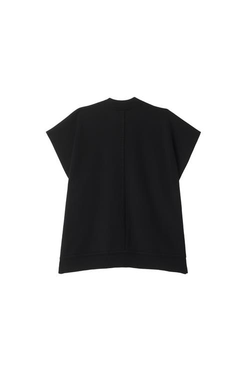 Burberry Check-print Logo-patch Cape In Black