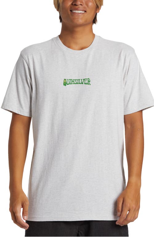 Quiksilver Island Sunrise Graphic T-Shirt Snow Heather at Nordstrom,