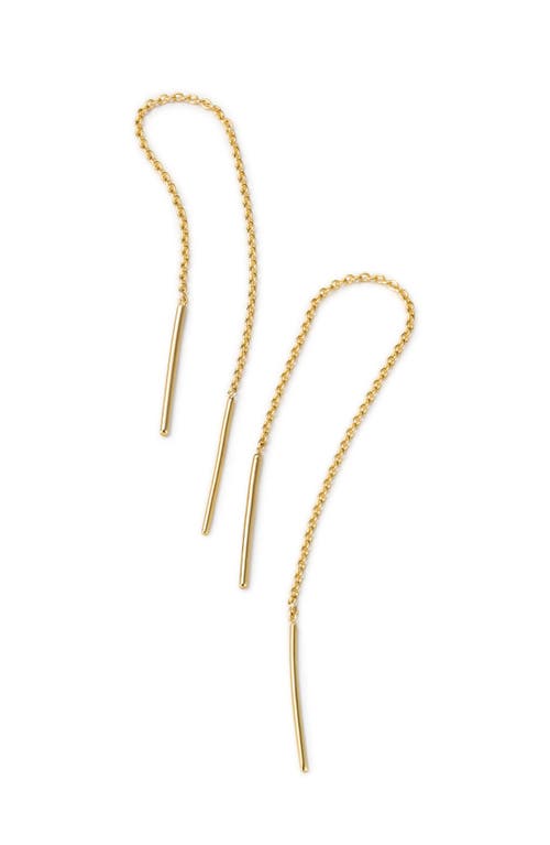 Ana Luisa 10k Gold Threaders In Gold
