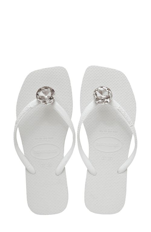 HAVAIANAS HAVAIANAS SLIM SQUARE TOE FLIP FLOP