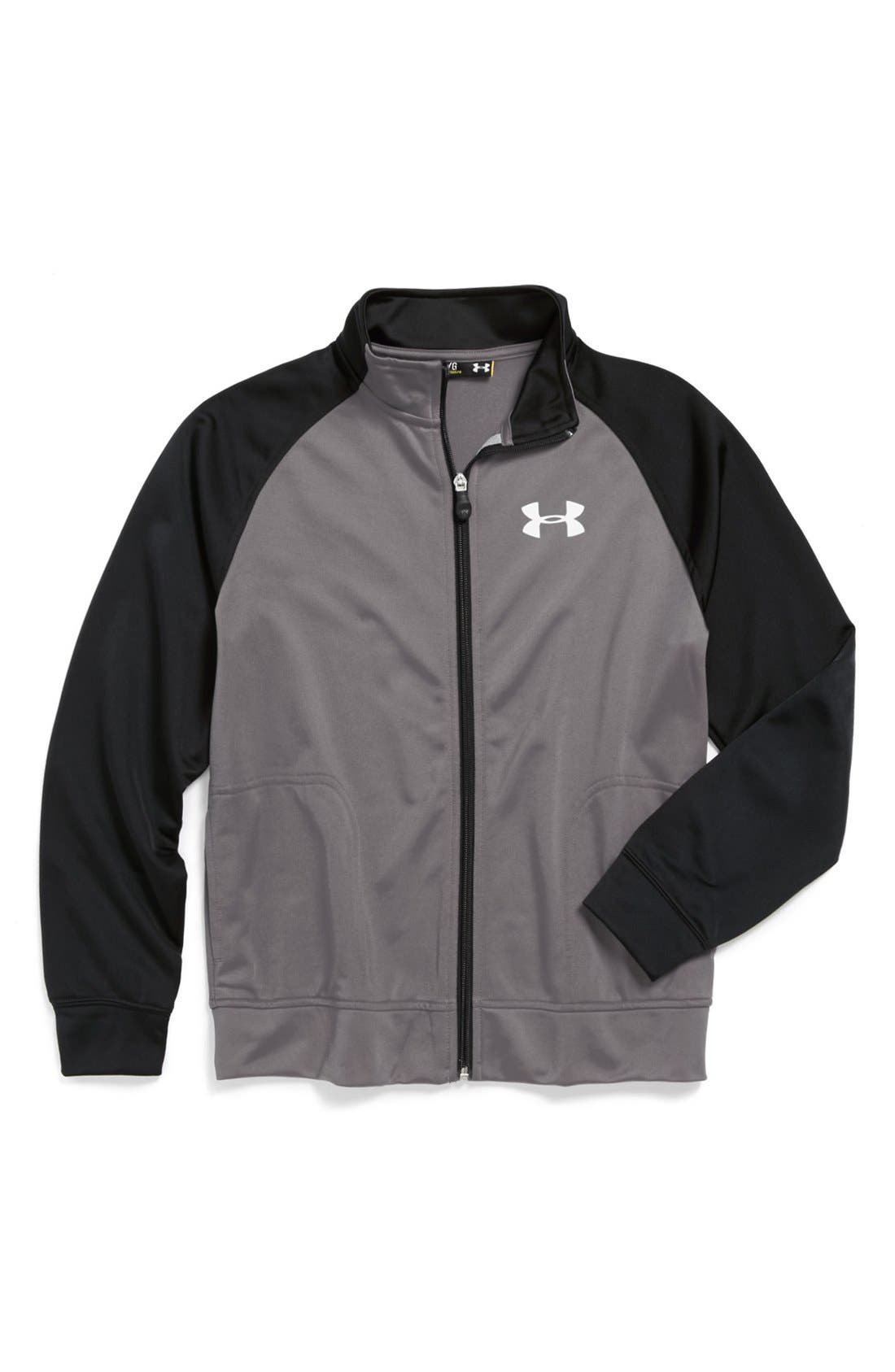 under armour knit warm up jacket