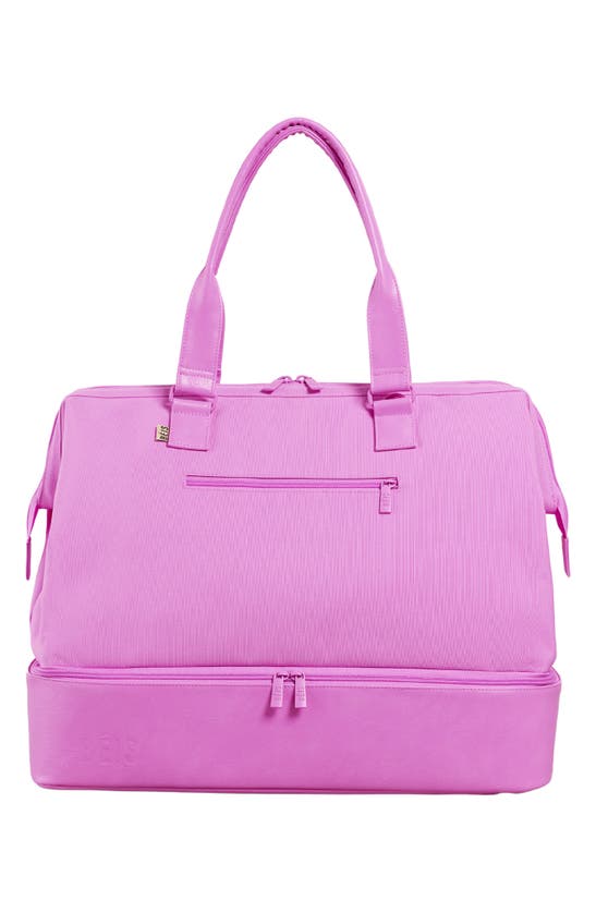 Beis Weekend Travel Bag In Lavender