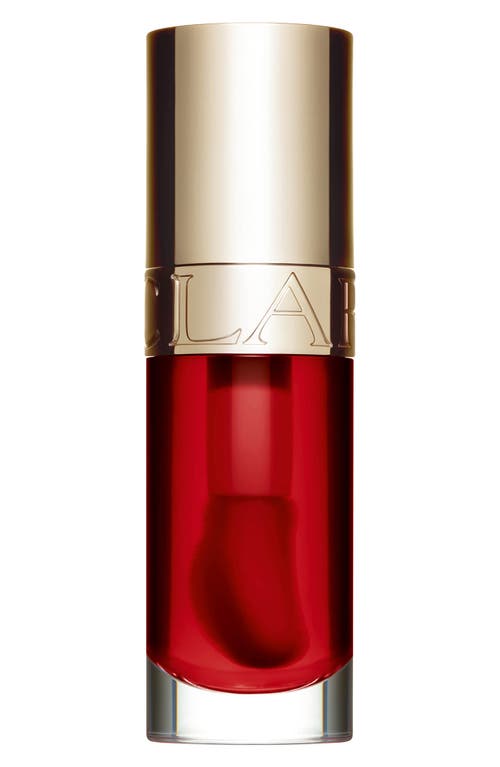 Clarins Lip Comfort Oil in 08 Strawberry at Nordstrom