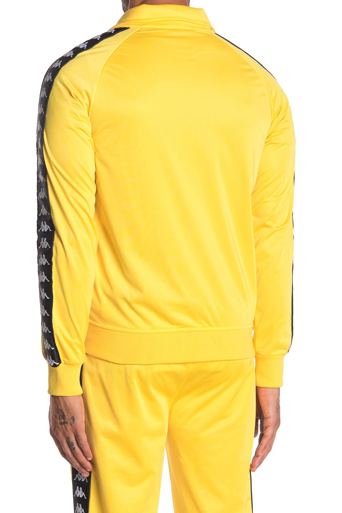 kappa yellow track jacket