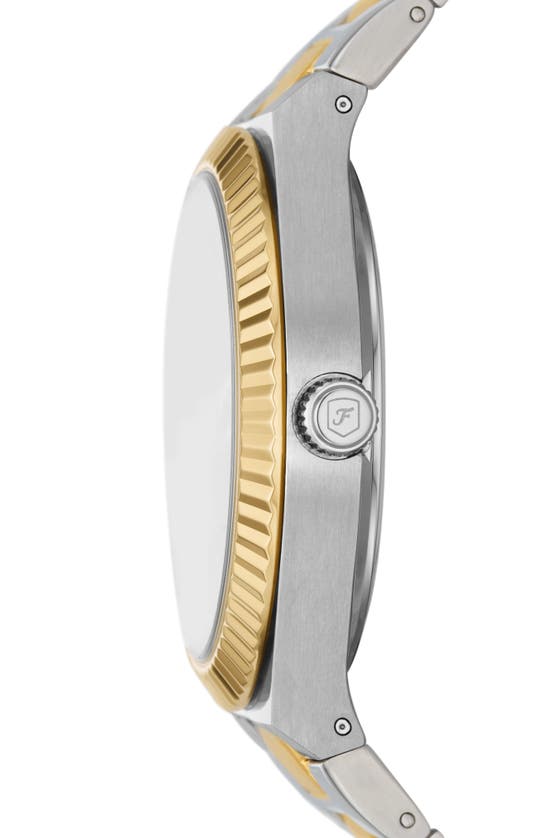 Shop Fossil Scarlette Bracelet Watch, 38mm In Two Tone