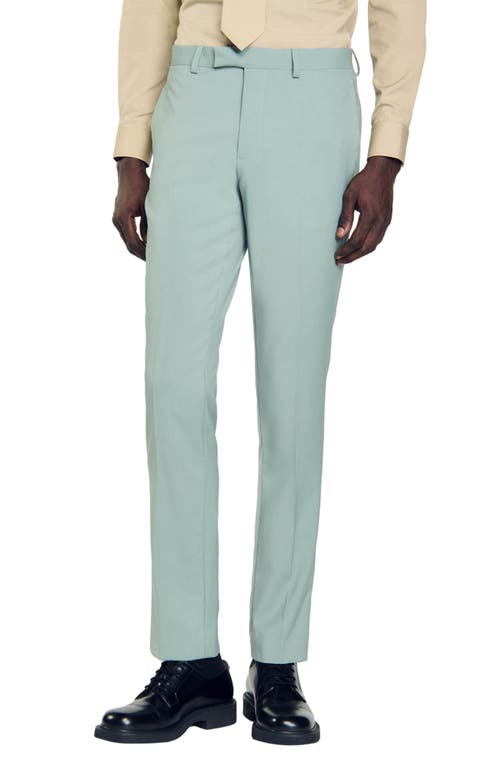 sandro Virgin Wool Dress Pants at Nordstrom,