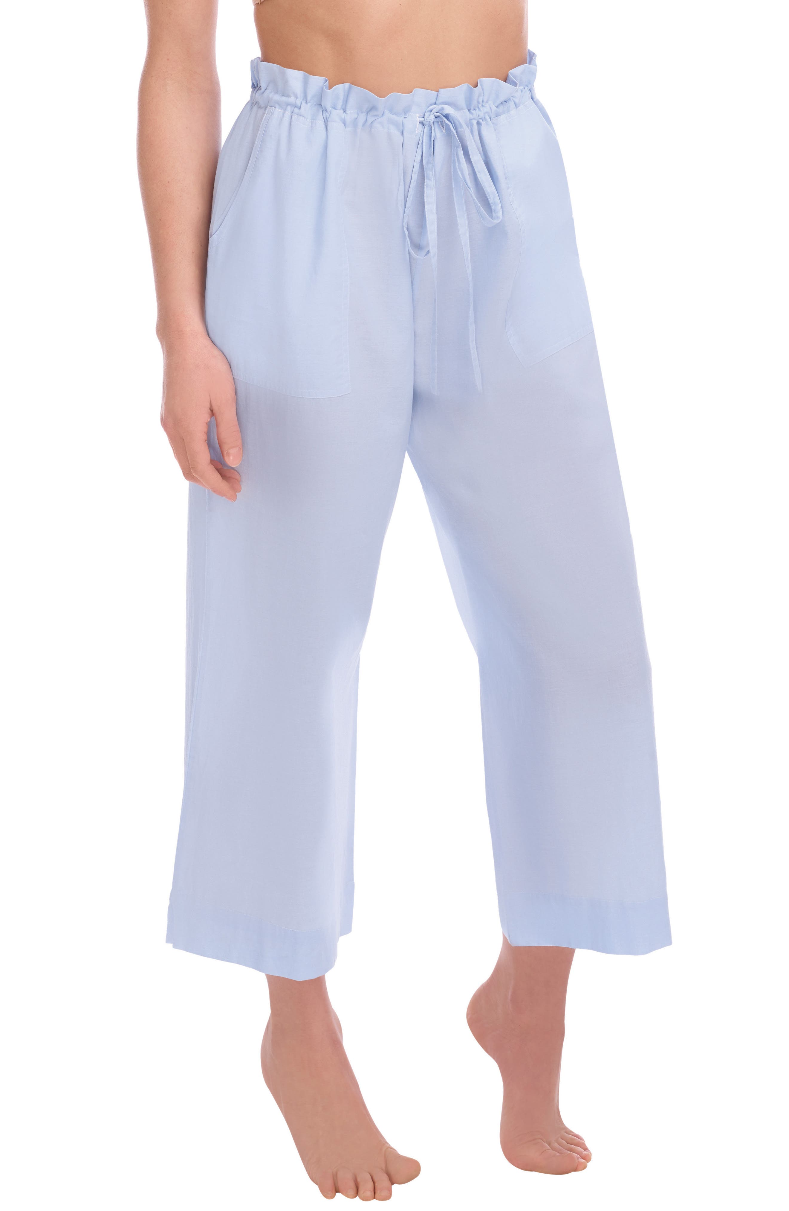 Commando Cotton Voile Crop Pajama Pants Nordstrom Rack