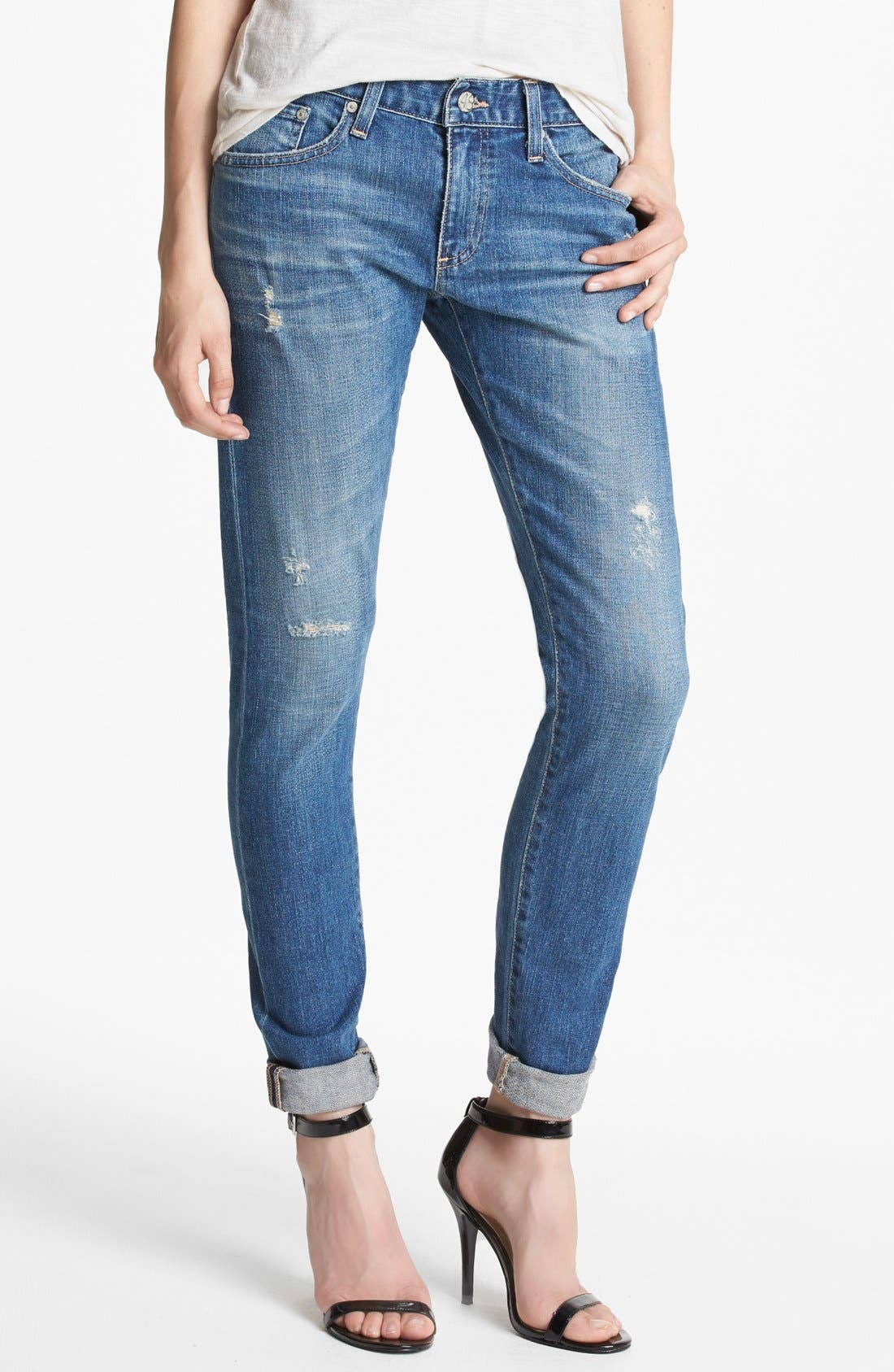 ag the nikki relaxed skinny