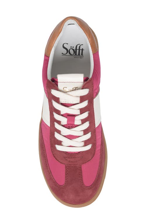 Shop Söfft Ruby Sneaker In Raspberry