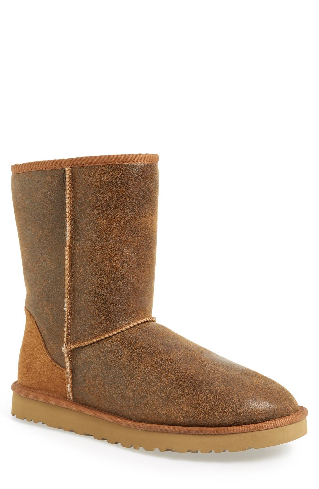 UPC 889830956707 product image for Men's UGG Classic Short Boot, Size 8 M - Brown | upcitemdb.com